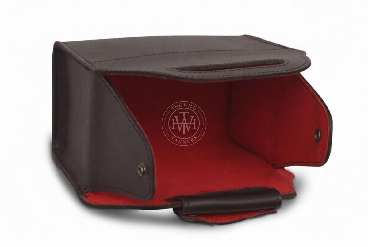 Vintage Leather Cartridge Bag, view 4