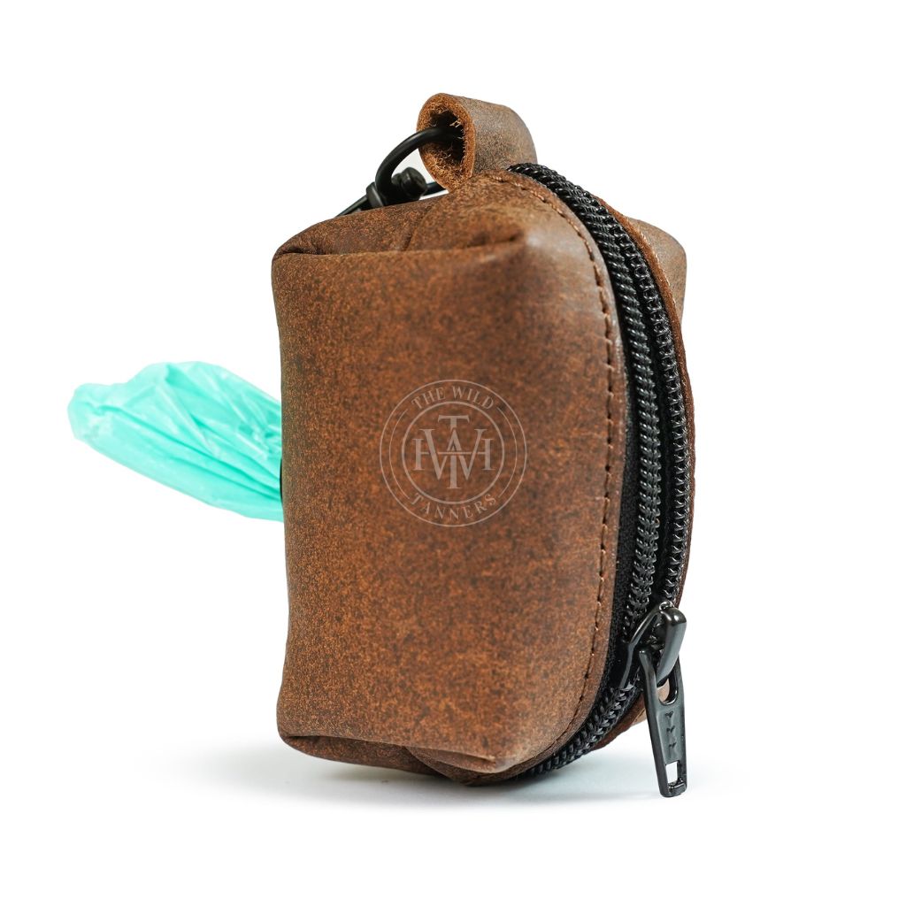 Leather Pet Waste Bags for Responsible Pet Care, view 3