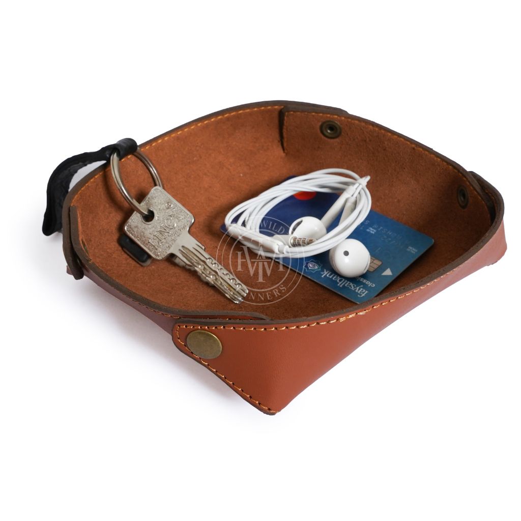 Leather Valet Tray, view 3