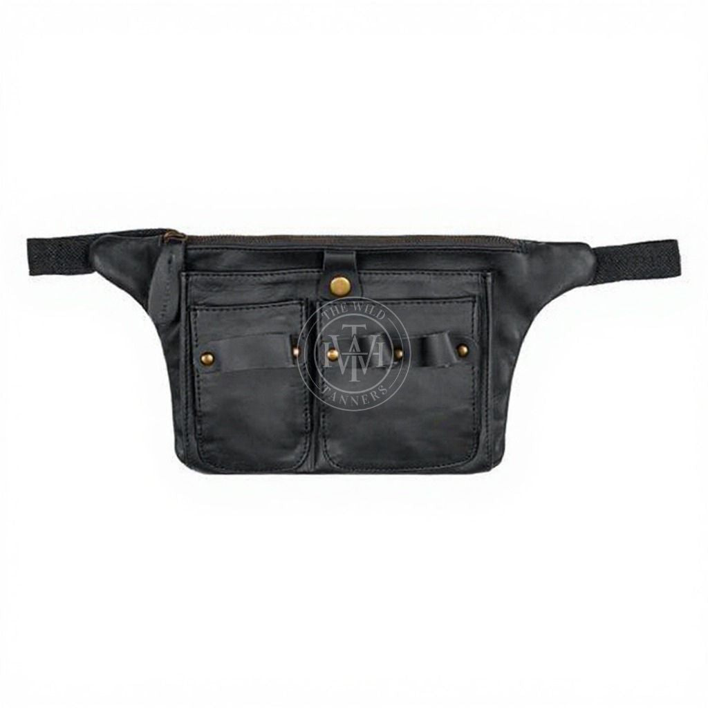 Classic Black Barber Belt, view 3