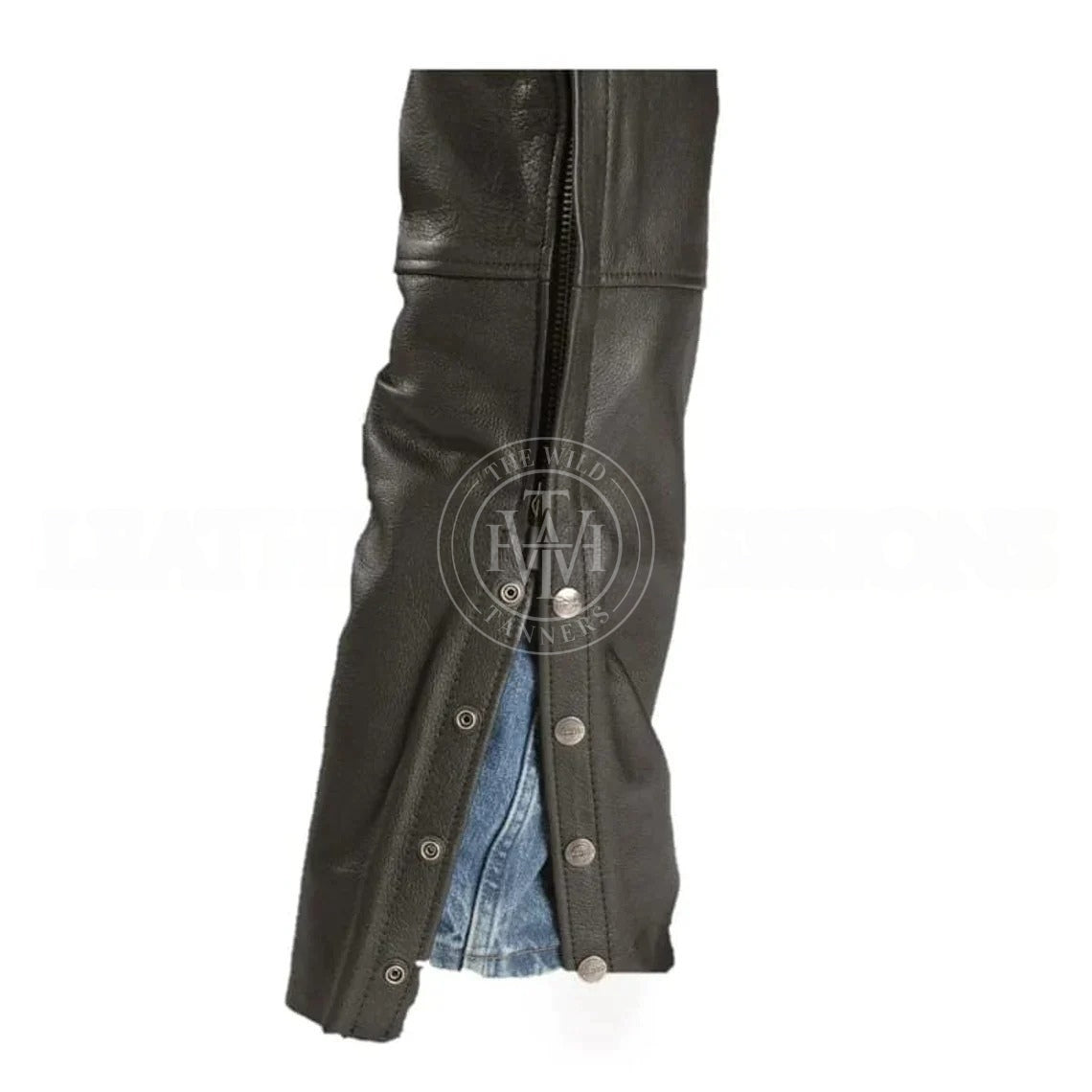 Men's Leather Chaps for Bikers & Fetish Wear, view 3