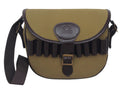 leather canvas cartridge bag, canvas cartridge bag, canvas ammo bag,  ammo storage solution