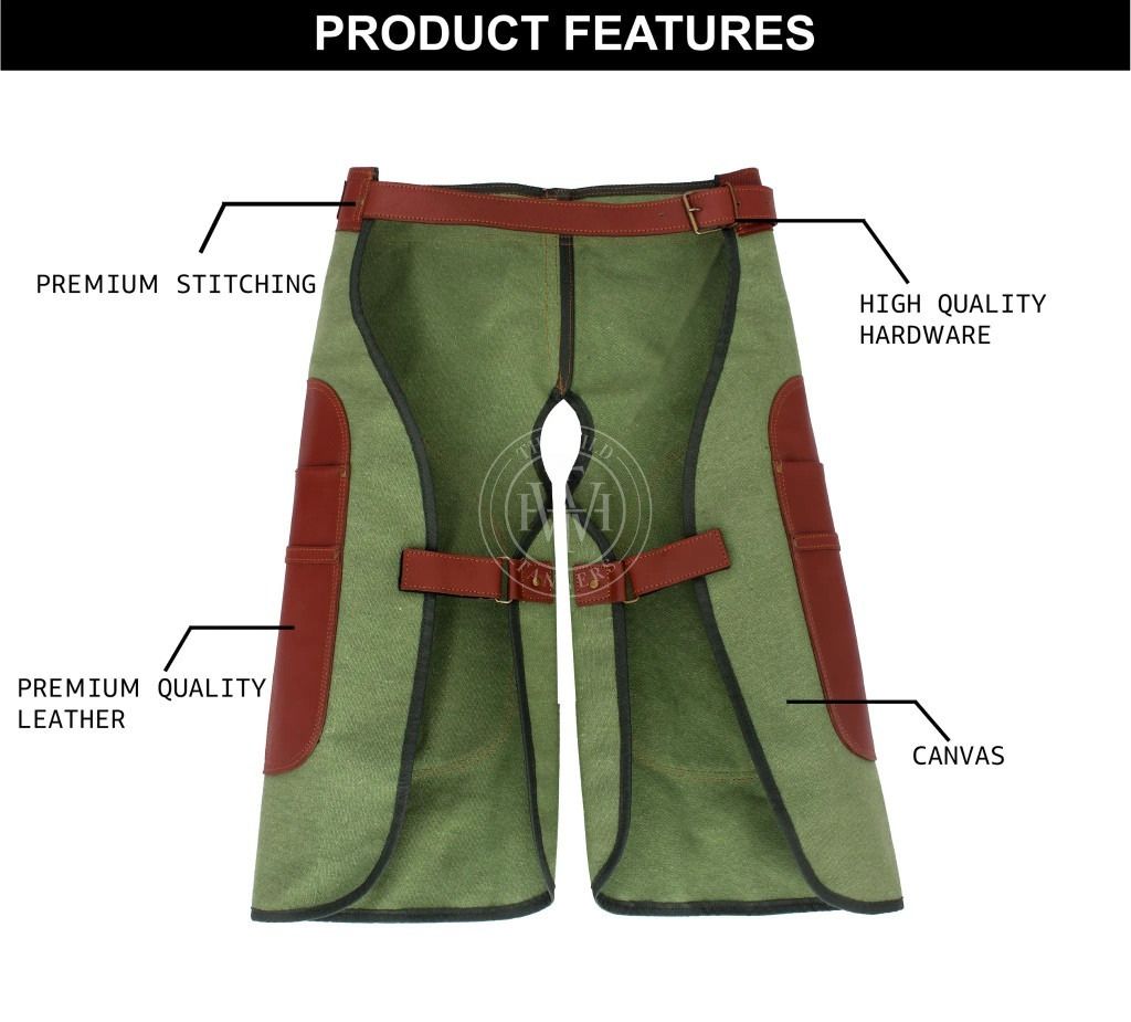 Premium Leather Canvas Farrier Aprons for Hoof Care of Horses, view 4