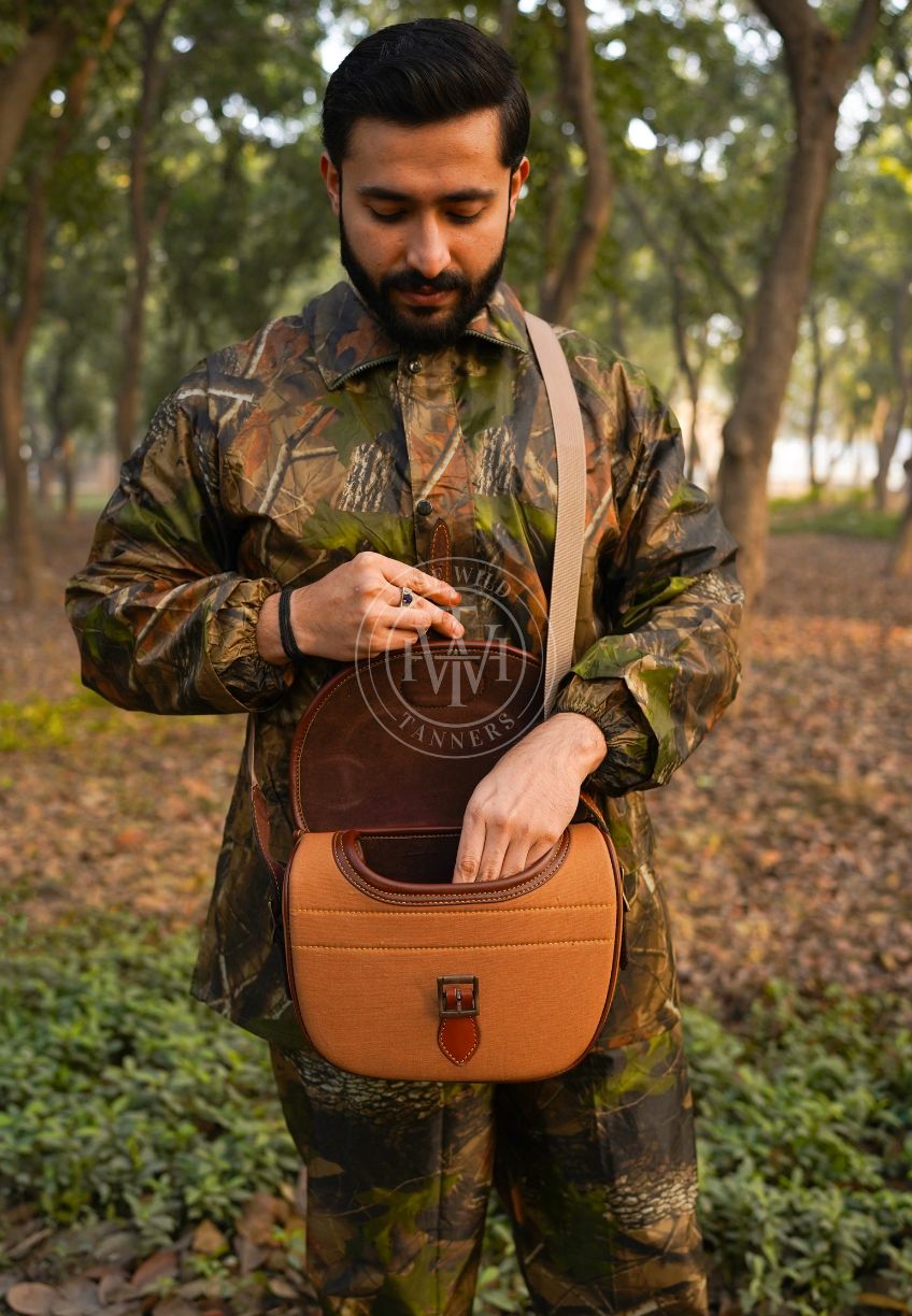 Durable Shotgun Canvas Cartridge Bag, view 3
