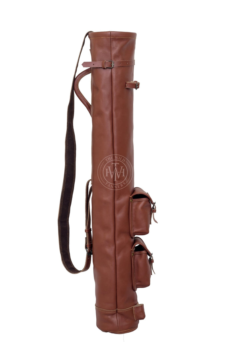 Leather Pencil Golf Bag, Sunday Golf Bag, Golf Pencil Bag, luxury golf bag