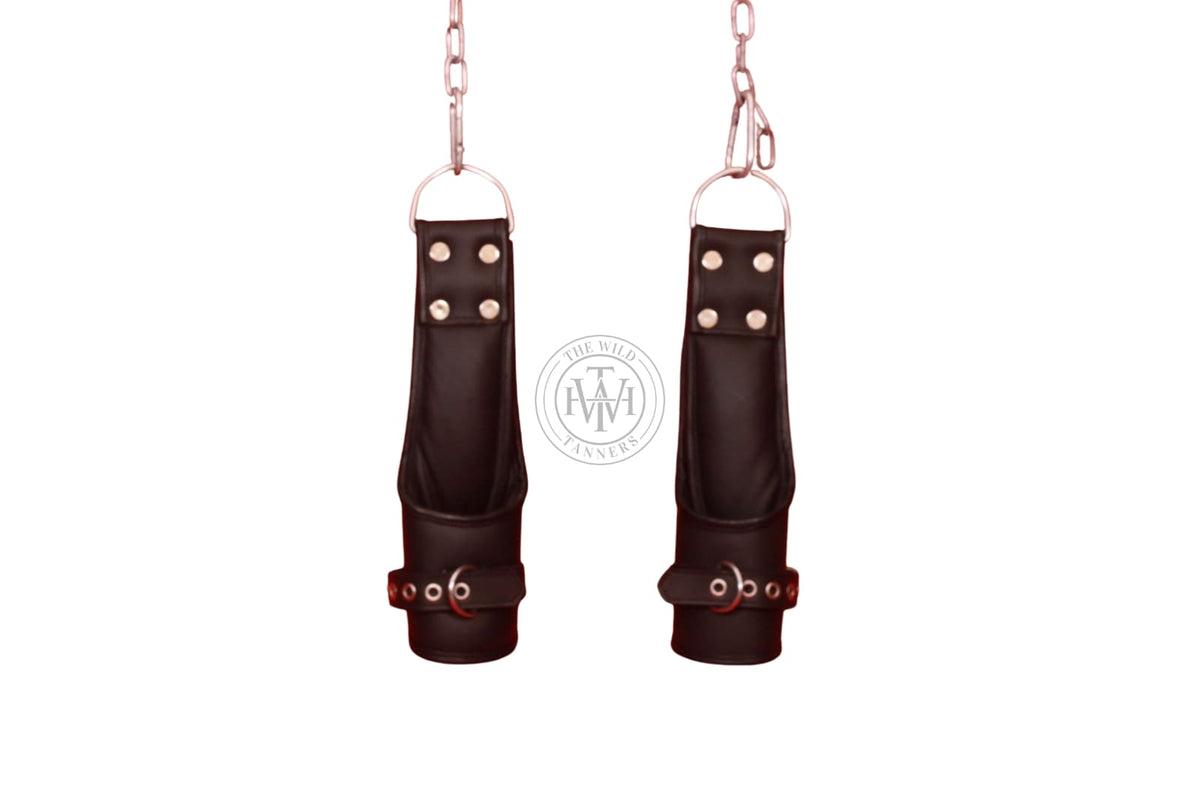 Genuine Leather Suspension Wrist Cuffs, view 4