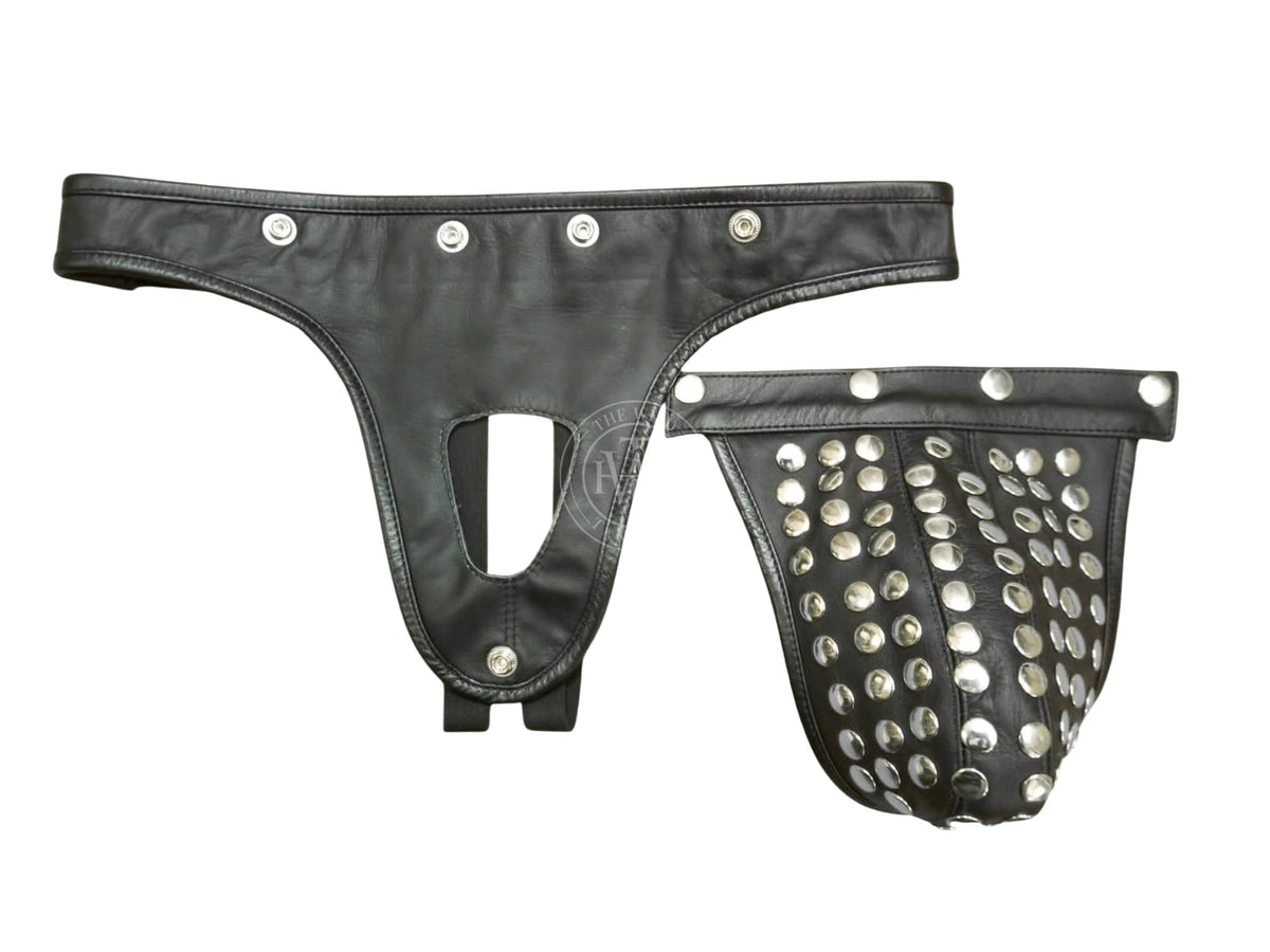 Genuine Mens Leather Underwear, view 4