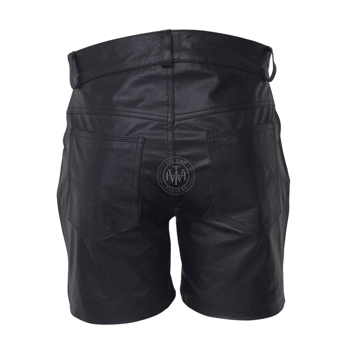 Leather Shorts for Men, view 4