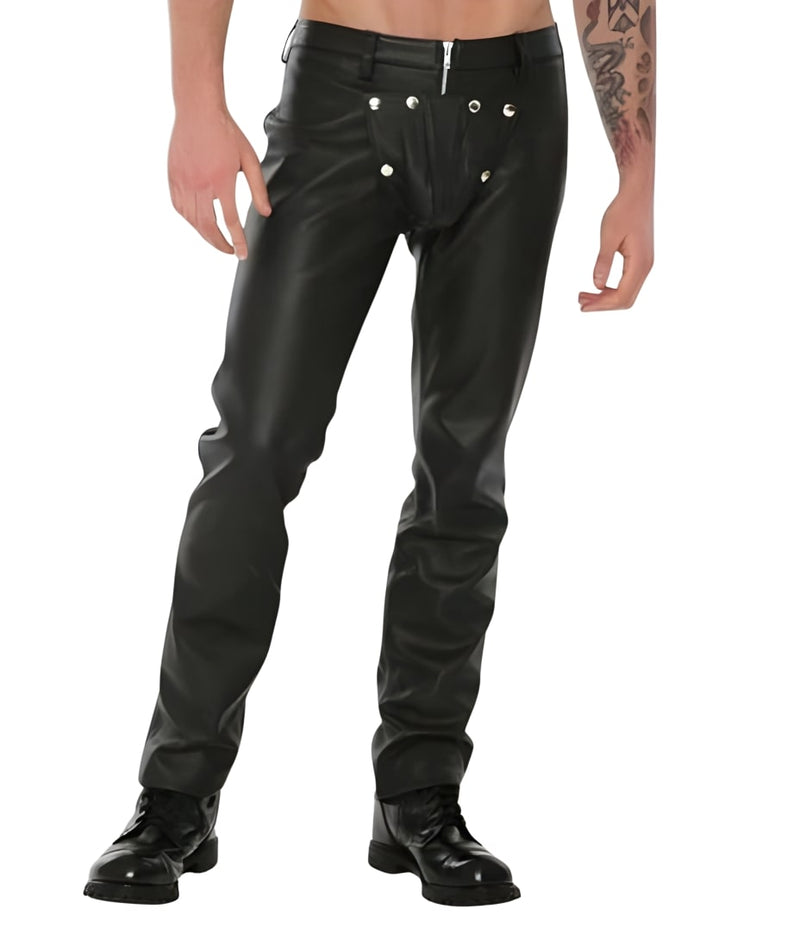 leather pants, leather BDSM Pants, Leather Bondage Pants, Gay Leather Pants, Leather pants mens