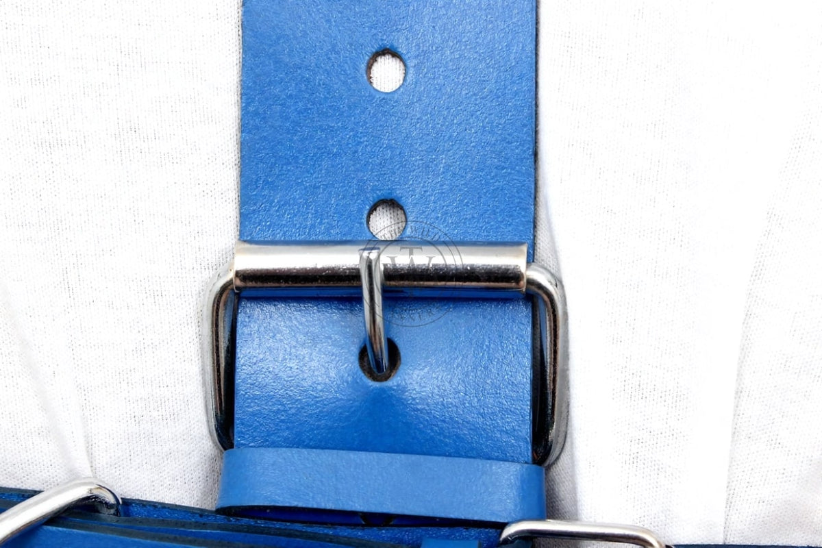 Genuine leather neck-to-wrist restraint, view 5