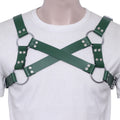 Gay Leather Chest Harness, Leather bondage Harness, BDSM Leather Chest Harness, Gay Chest Harness