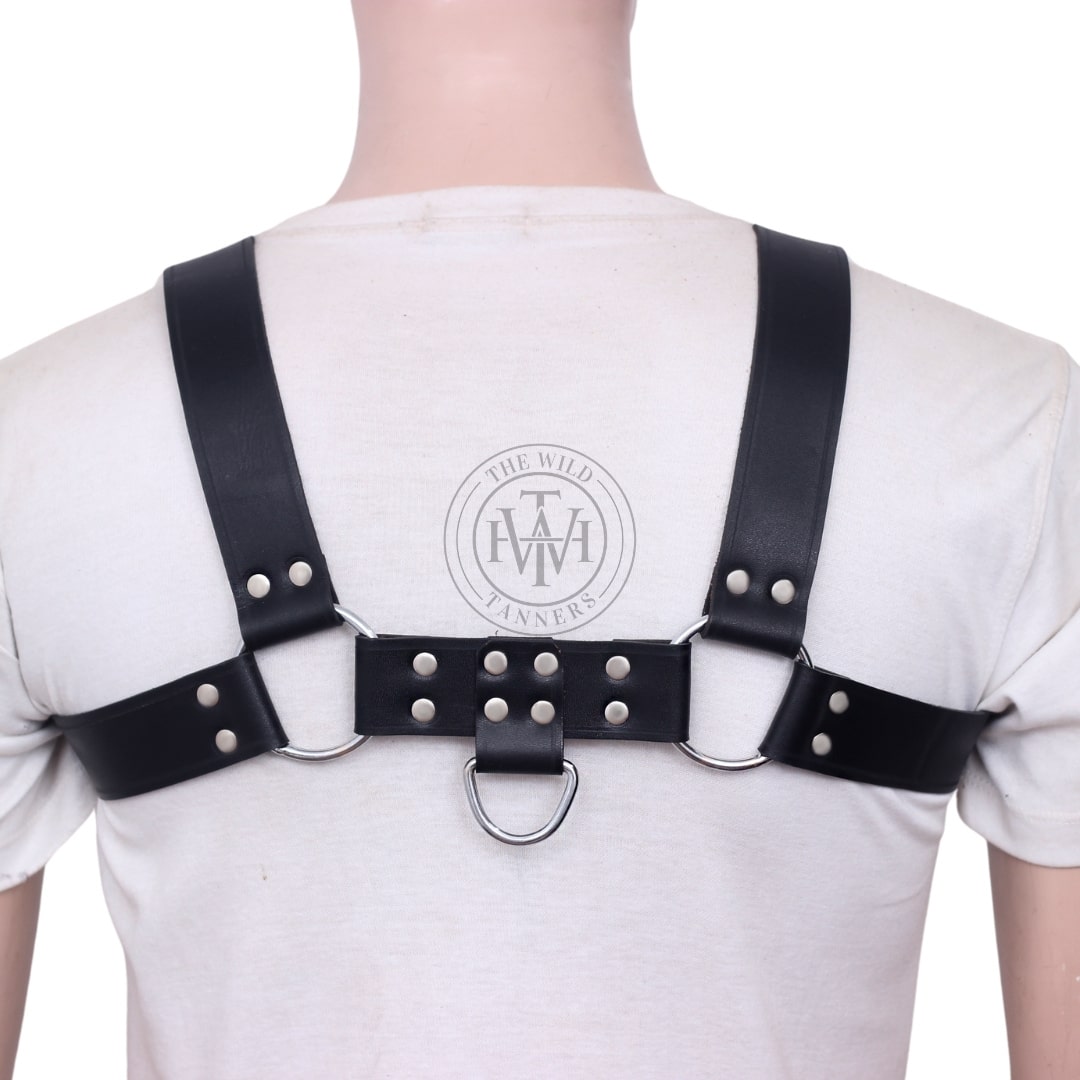 Leather Chest Harness for Bold Fashion, harness men, bdsm harness, chest harness