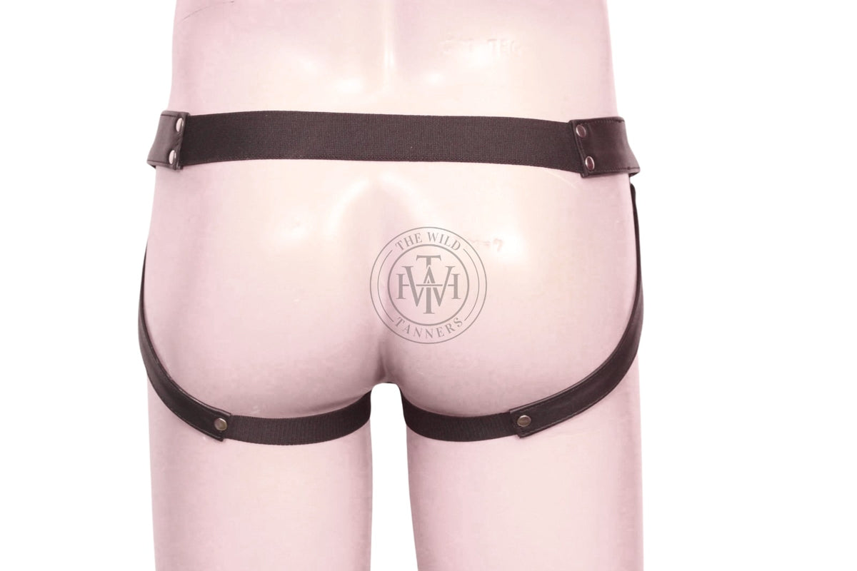 Leather Jockstrap For Men, view 4