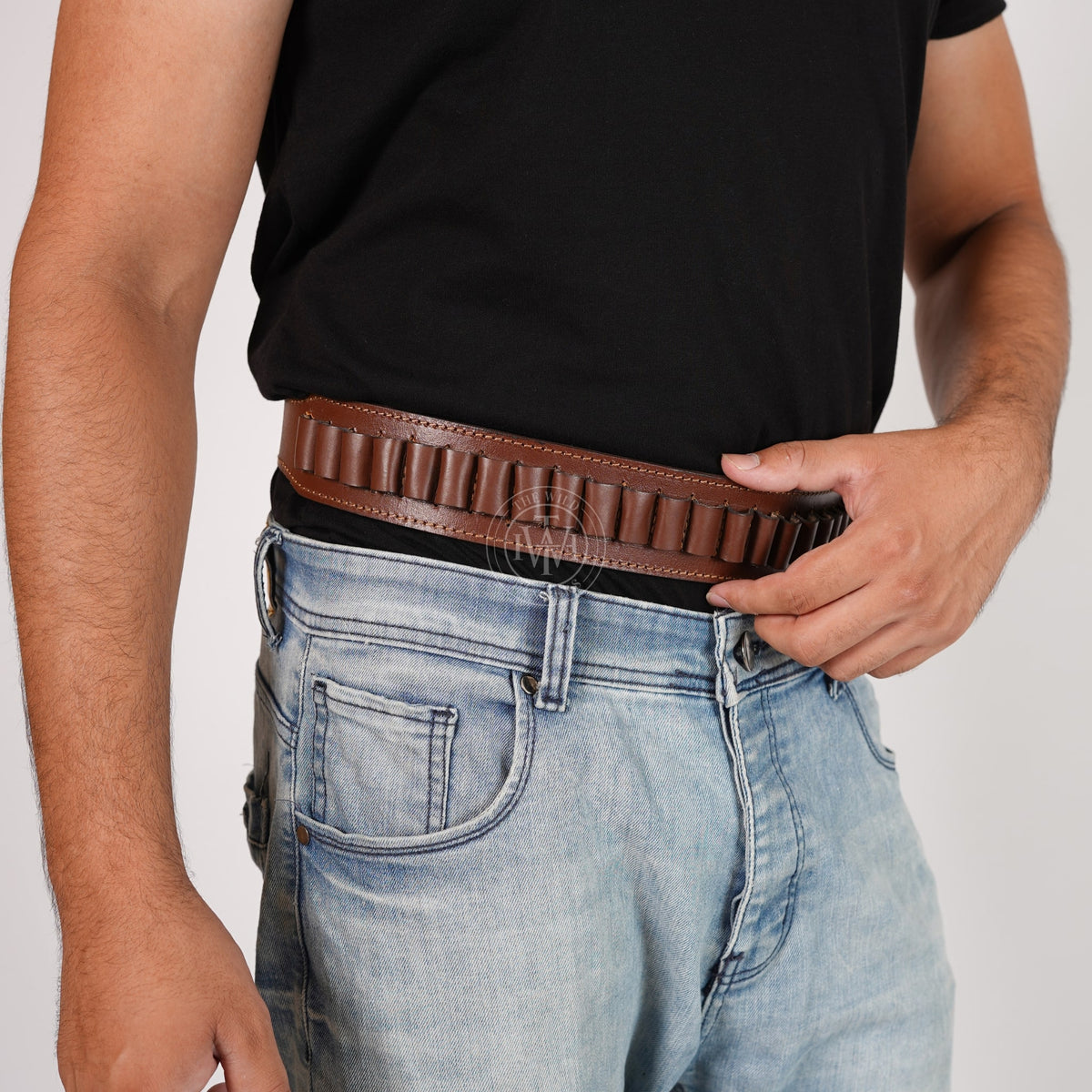 Cartridge Leather Shotgun Shell Belt, view 4
