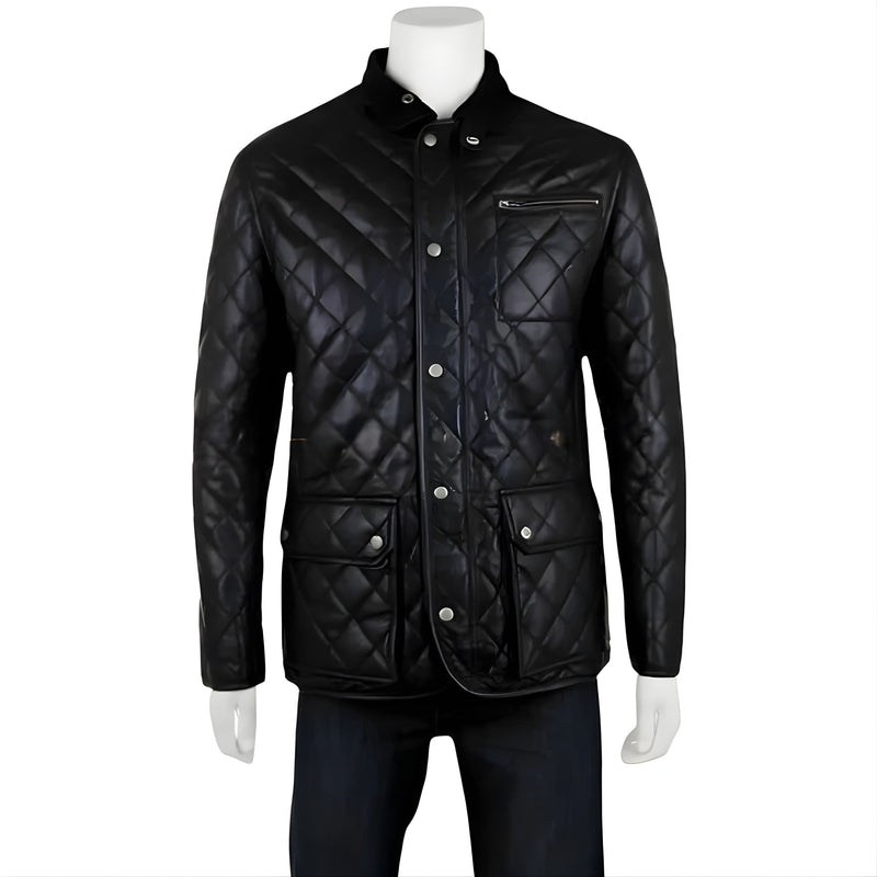 leather jacket, leather zipper jacket, genuine leather jacket, leather biker jacket