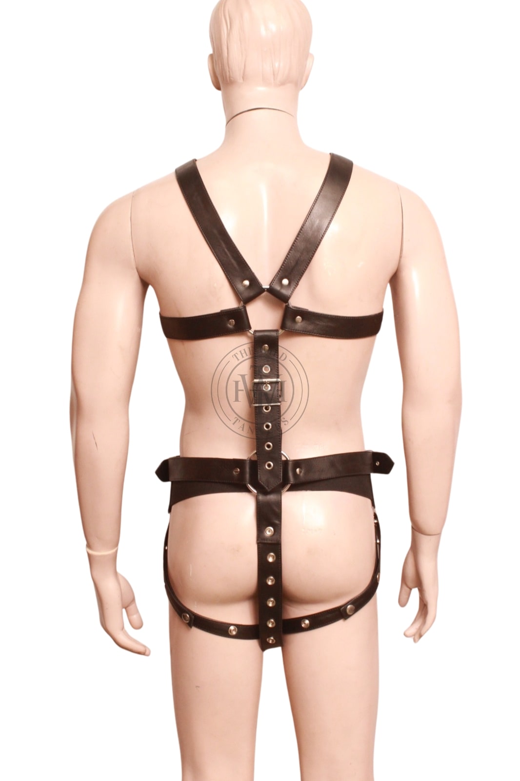 Leather Full Body Harness For Gay, view 4