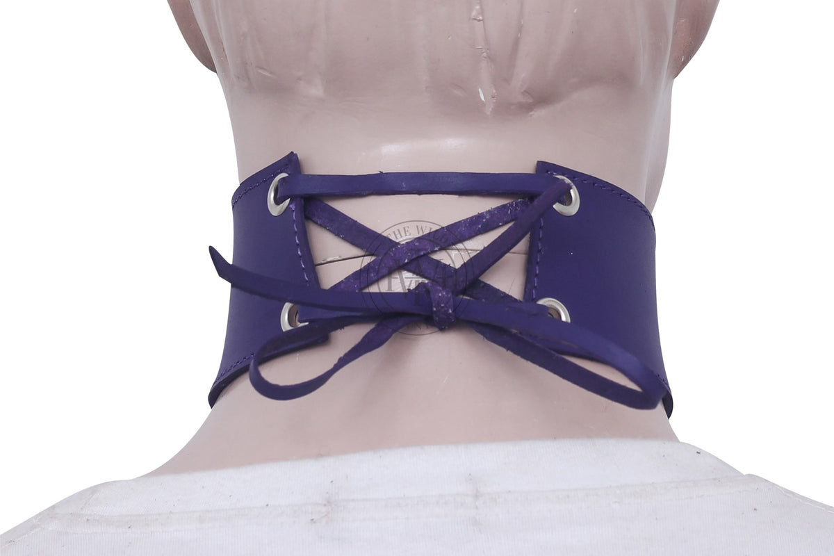 Genuine Leather Posture Collar, view 4