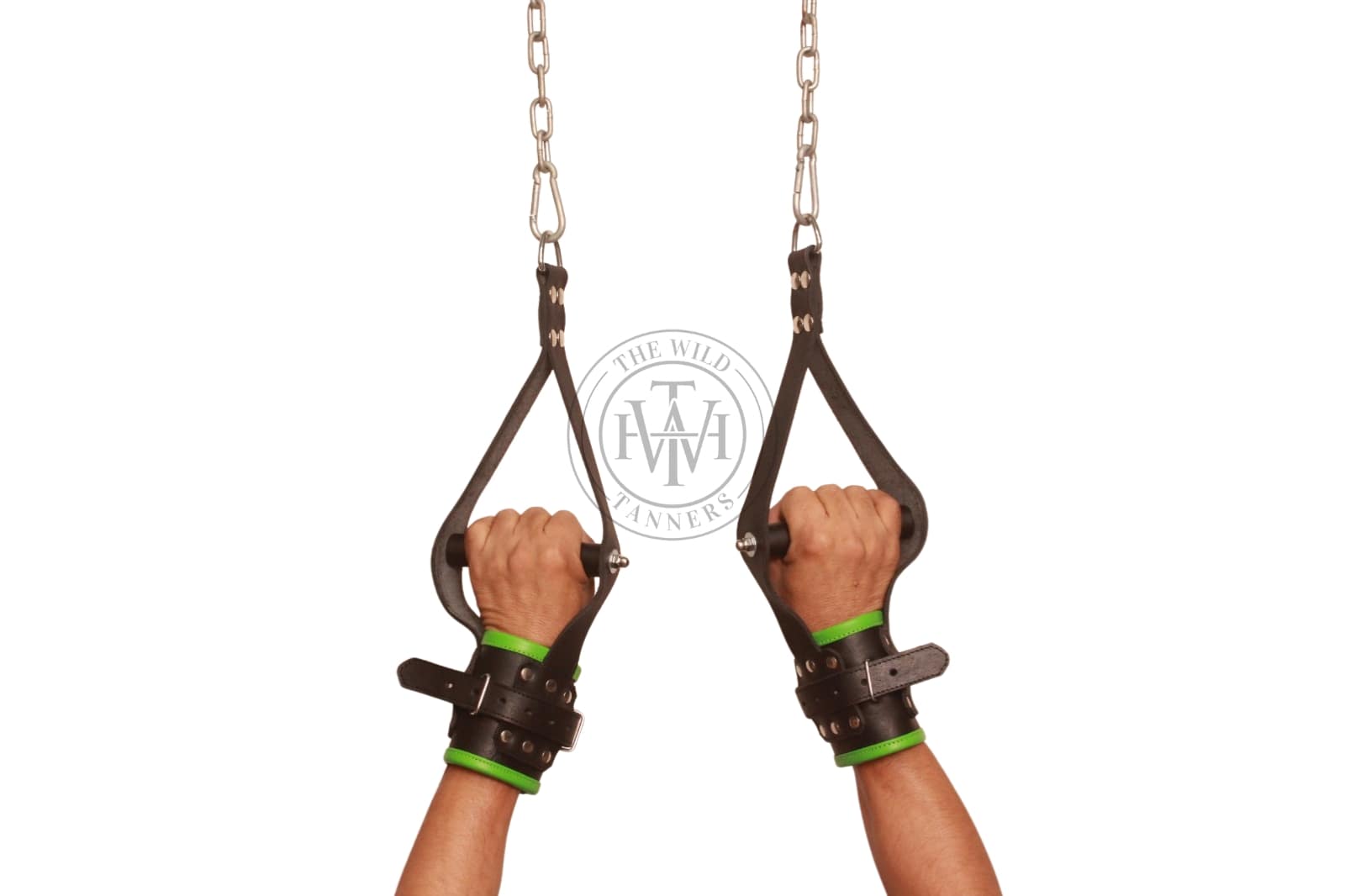  Wrist Suspension Cuffs, Suspension Cuffs, Leather Suspension Cuffs,  Cuffs, Leather Wrist Suspension Cuffs, Wrist Cuffs, Suspension Cuffs