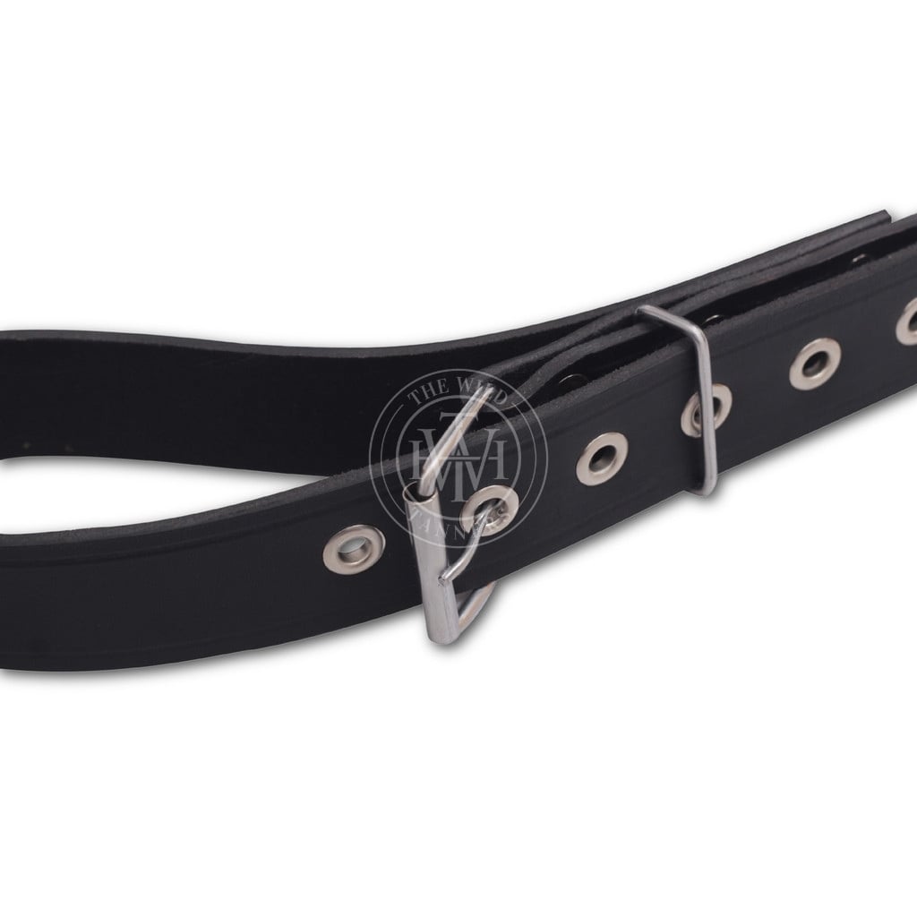 Genuine Leather Bondage Collar and Leash, view 6