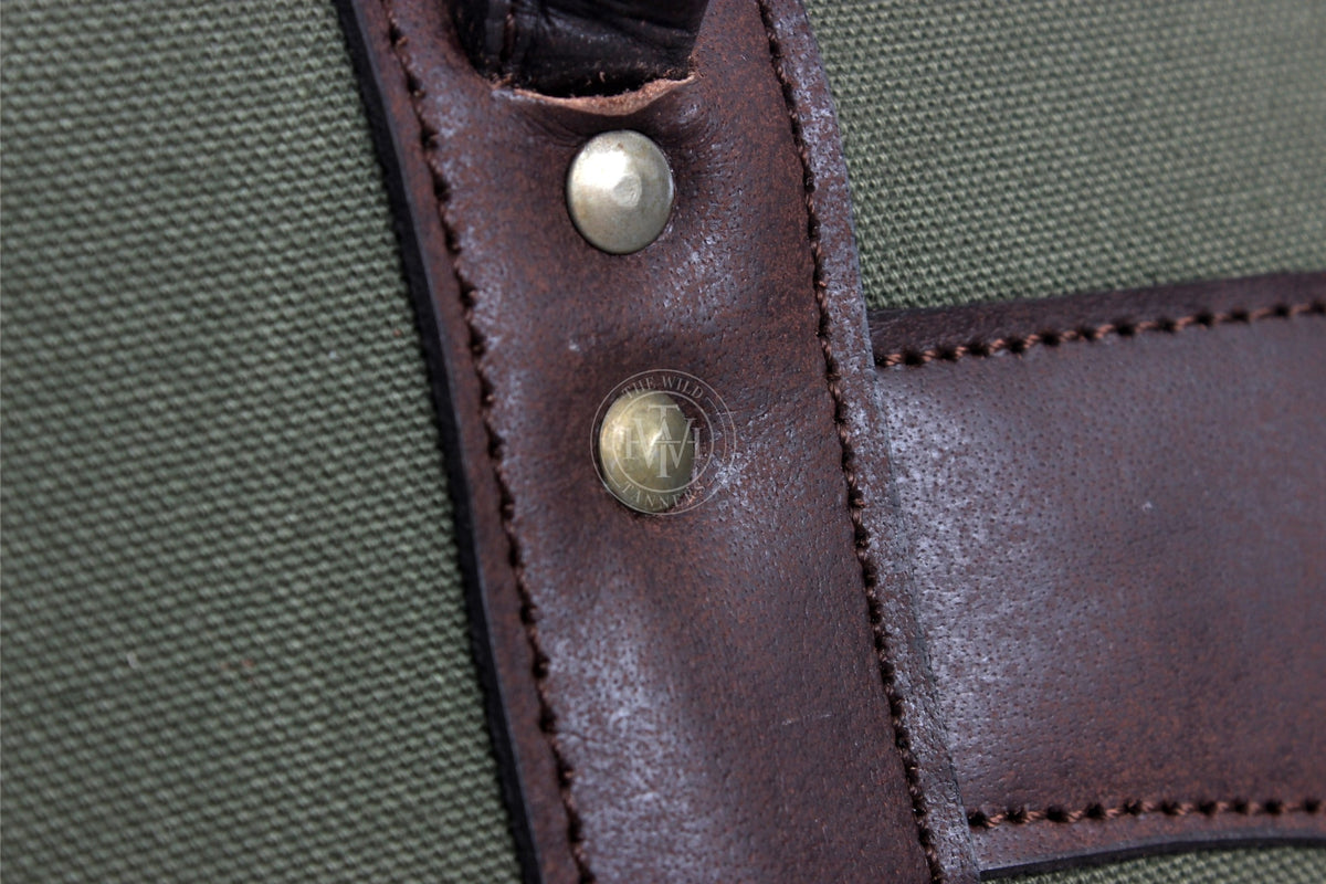 Durable Canvas Leather Shotgun Case, view 4