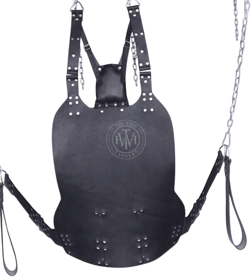 Genuine Leather Gay Sex Sling, view 3
