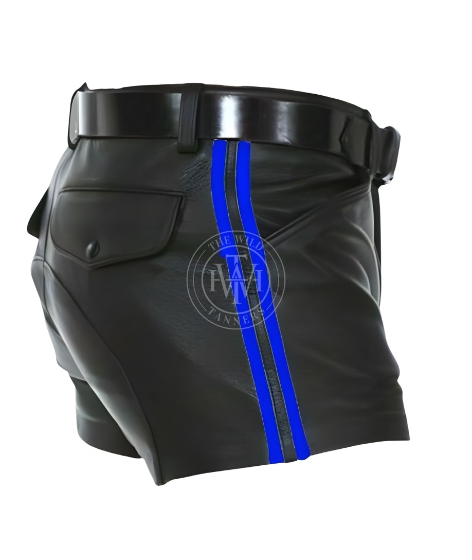 Men's Leather Shorts, view 6