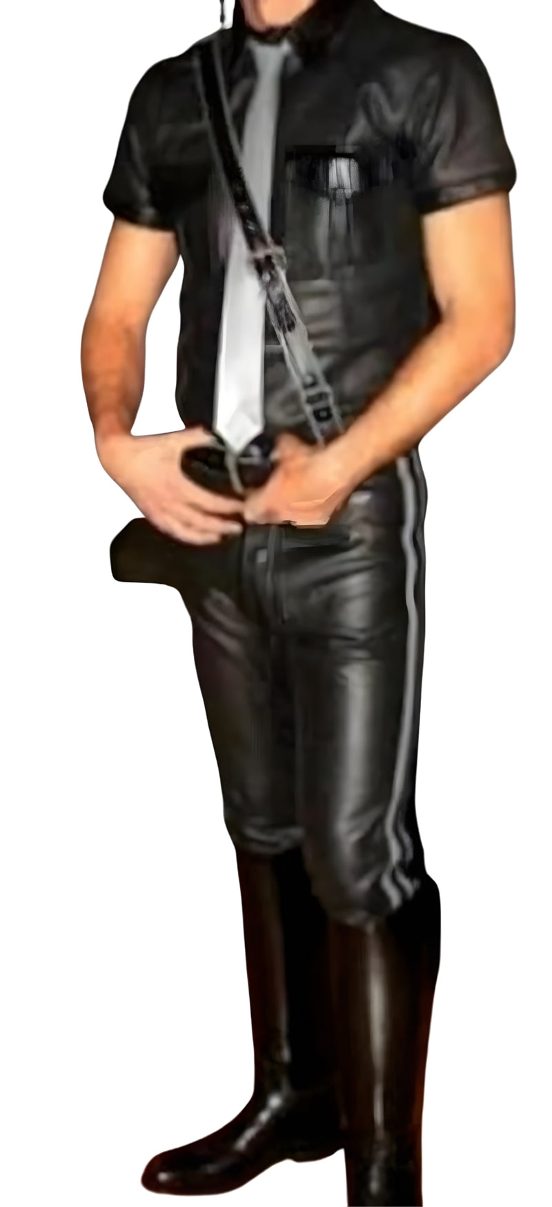 leather pant, leather BDSM Pants, Leather Bondage Pants, Gay Leather Pants, Leather pants mens
