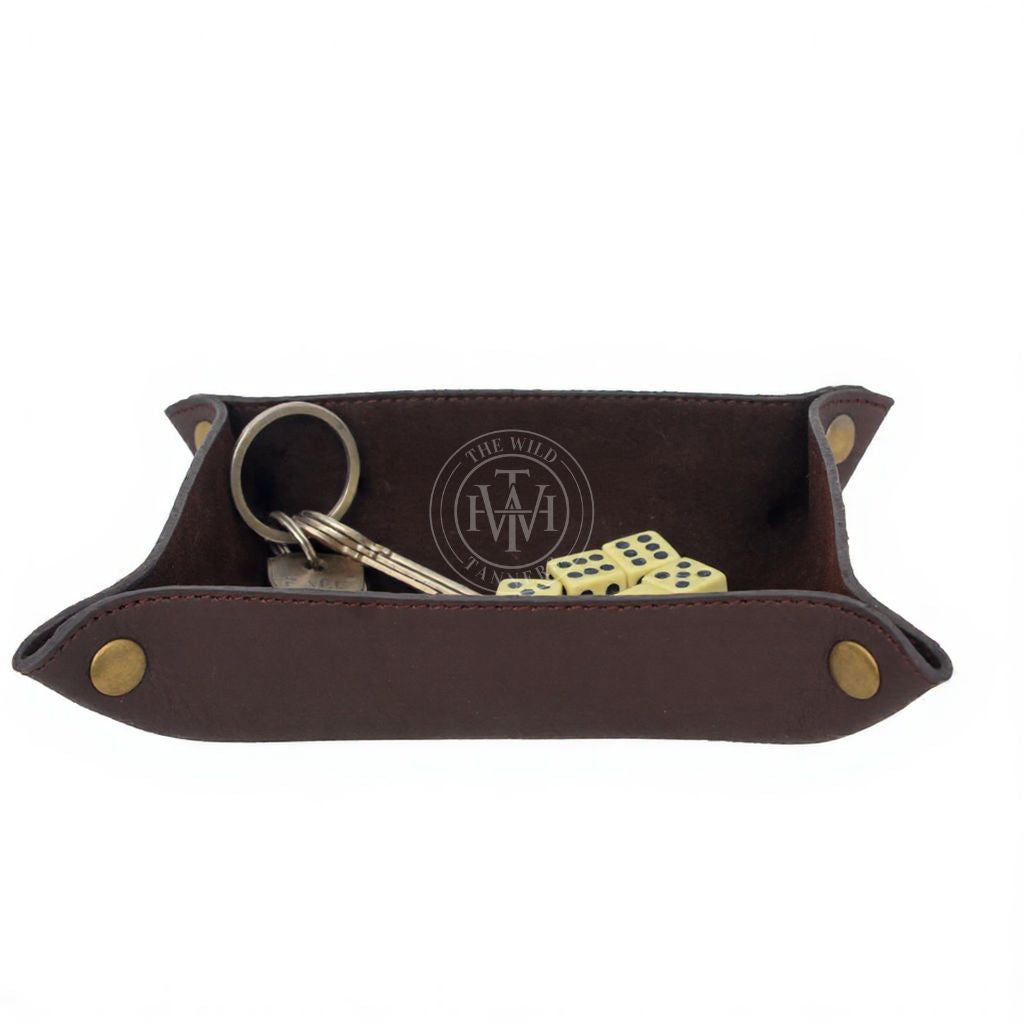 Classy Leather Valet Tray for Everyday Essentials, view 4