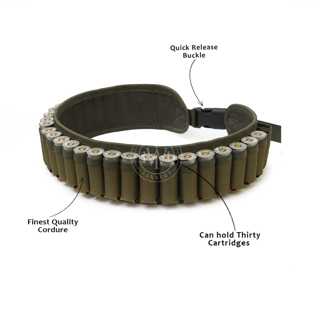Premium Canvas Cartridge Belt, view 6