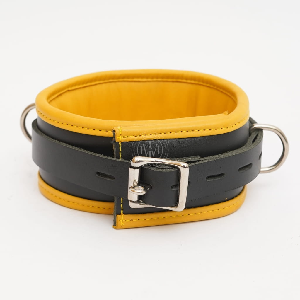 Unisex Leather Bondage Handcuffs, view 4