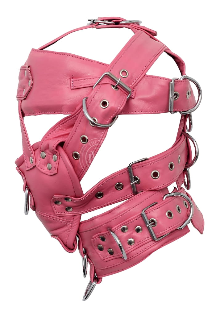 Genuine Leather Muzzle Gag BDSM, view 4