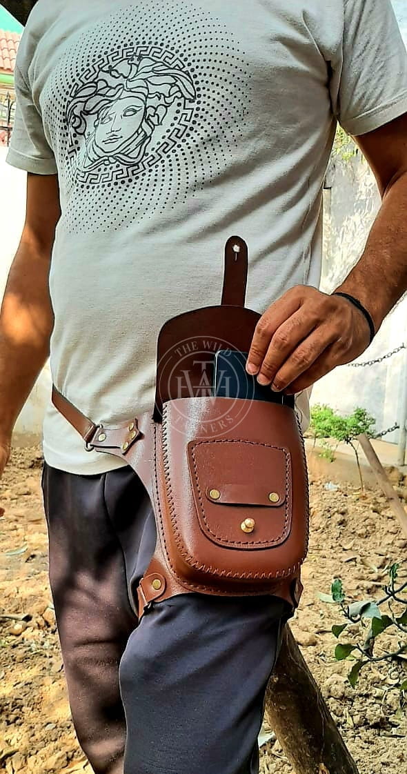 Leather Hip Belt Bag, view 4