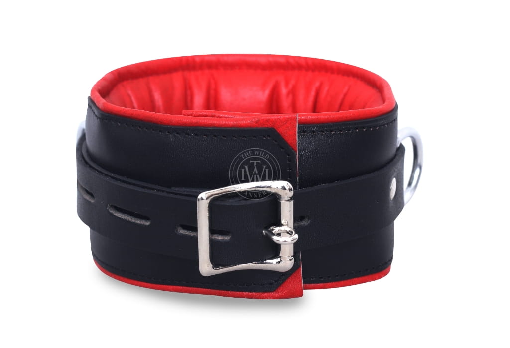 7 Pcs Gay Padded Leather Handcuffs, view 4