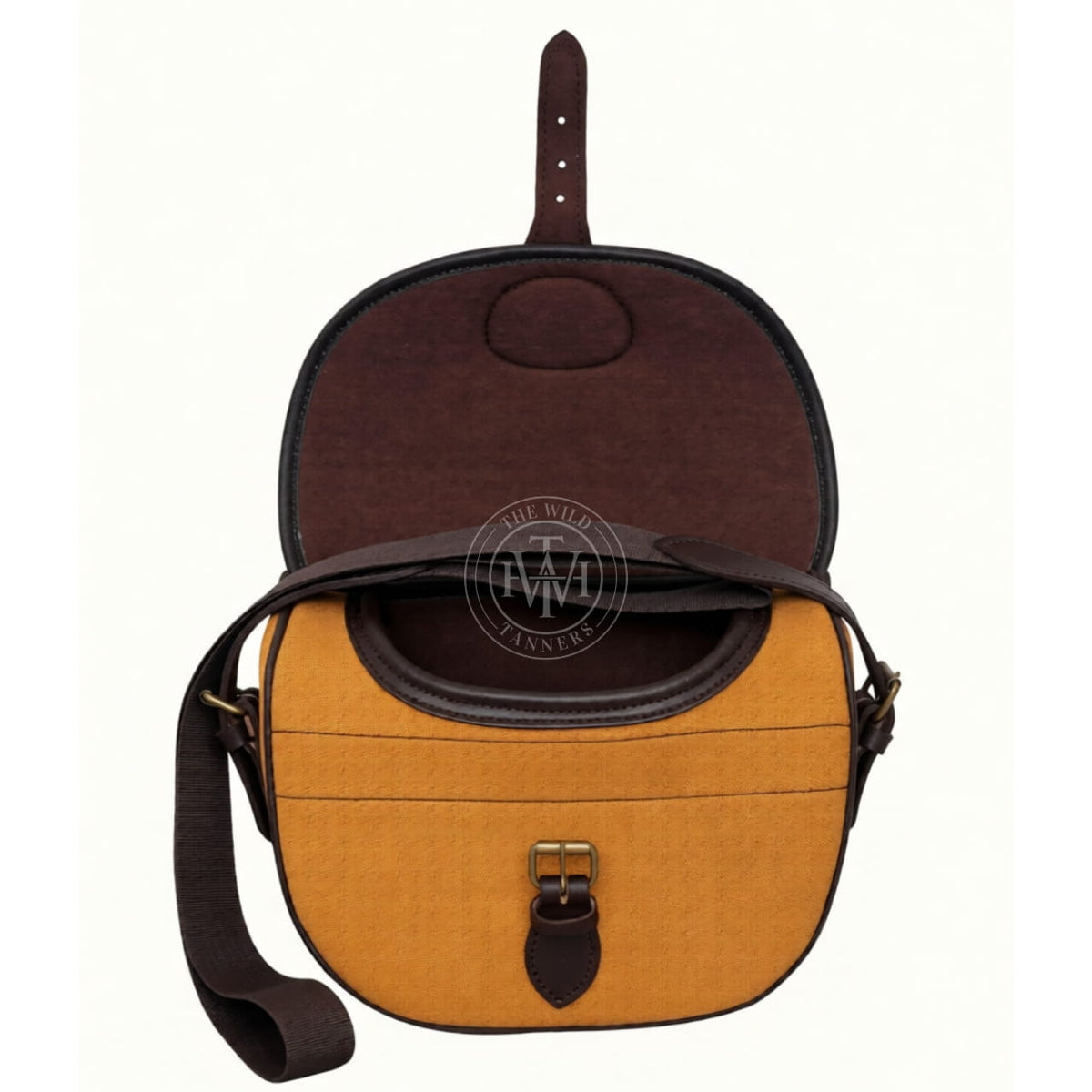 Premium Canvas Cartridge Bag Leather, view 2