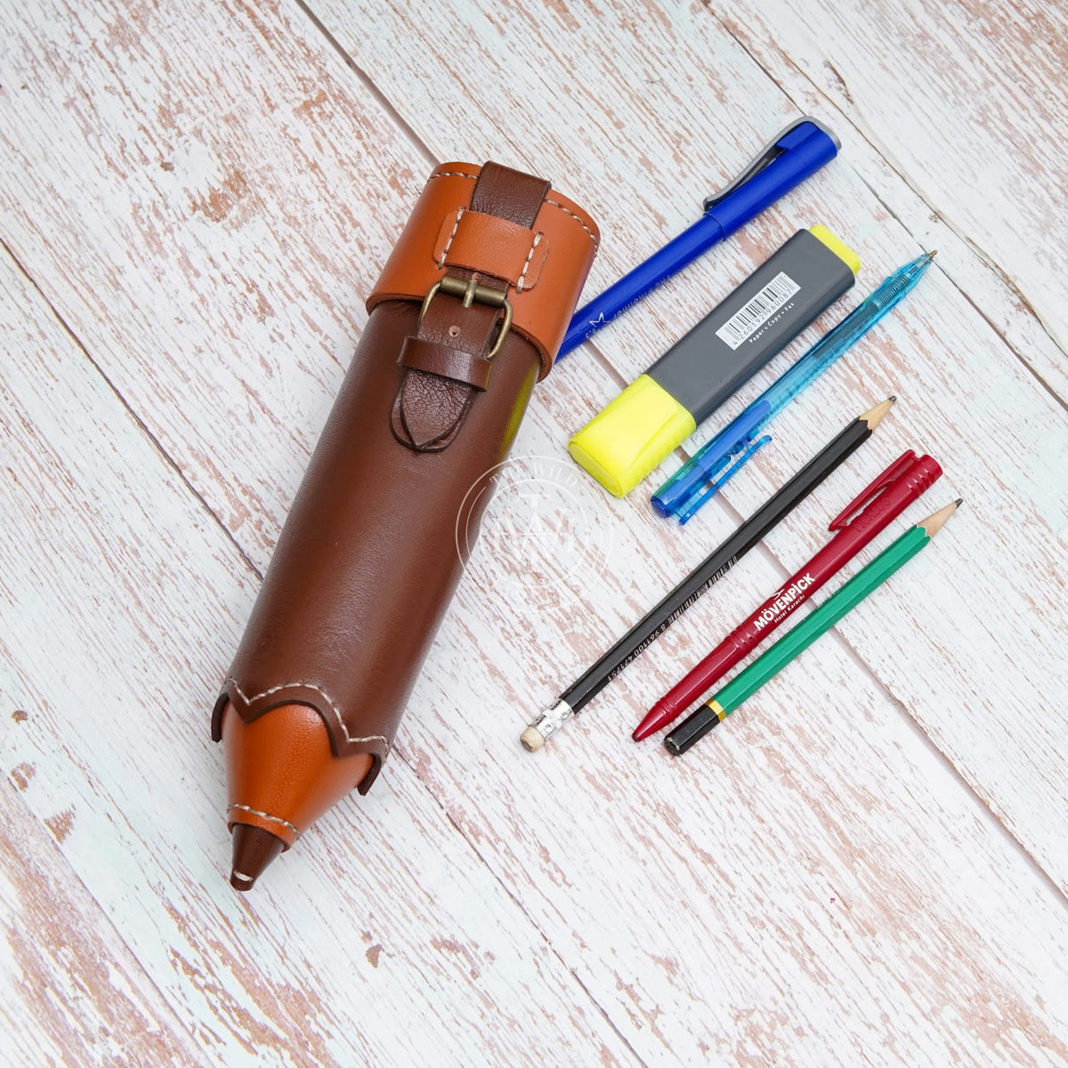 Leather Pencil Case, view 5