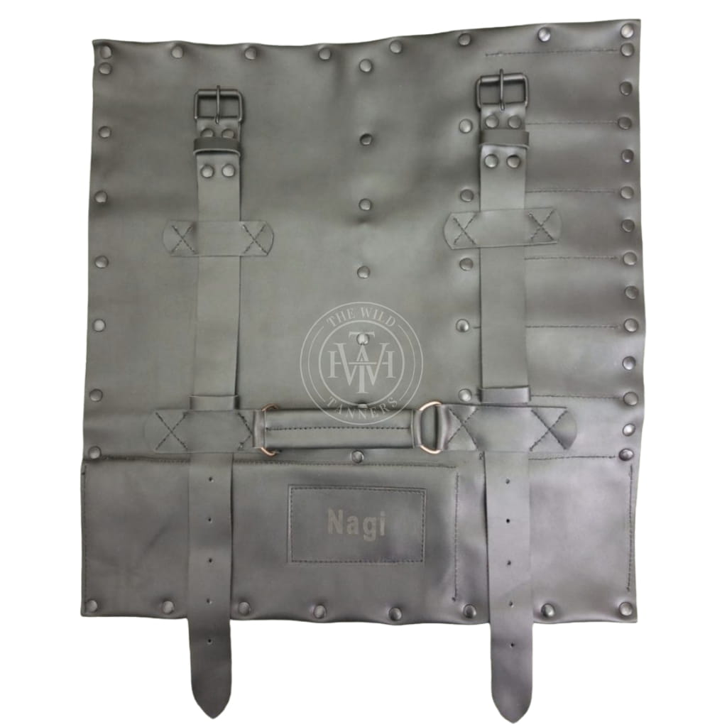 Genuine Knife Leather Roll Bag, view 4
