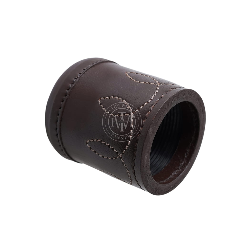 Yahtzee Leather Dice Cup - Ribbed Interior, view 4