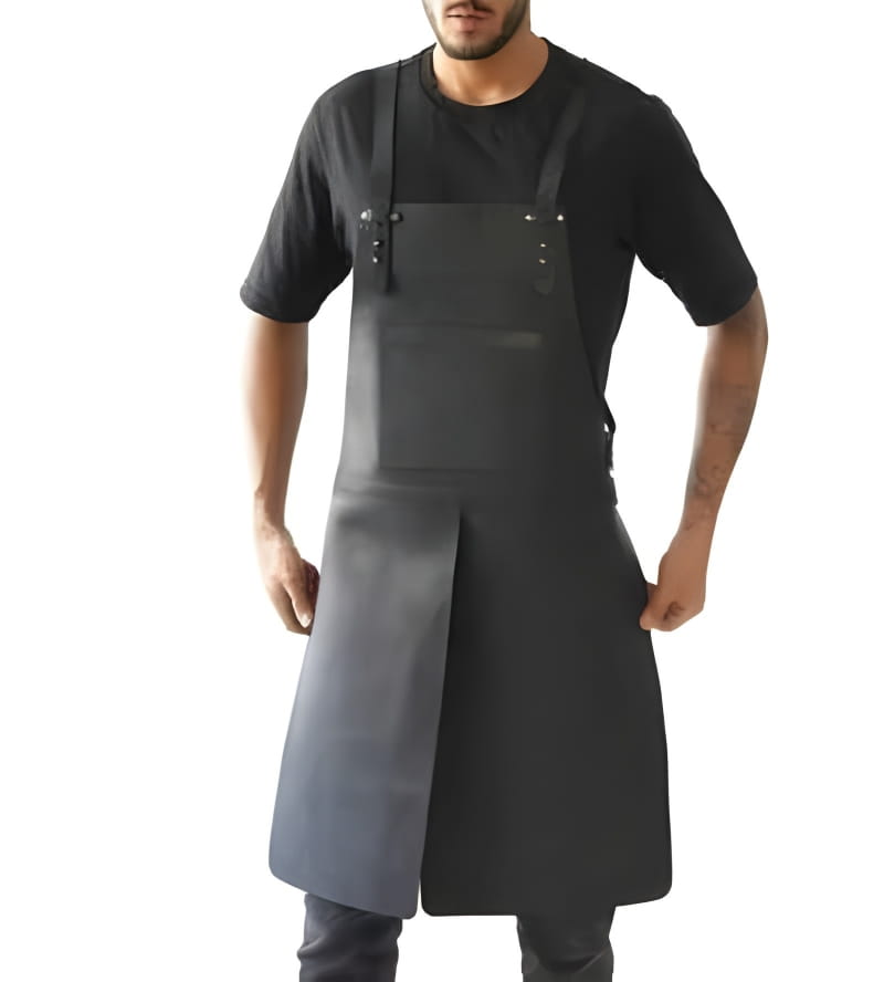 Genuine Leather Split Leg Apron for Multi Purposes