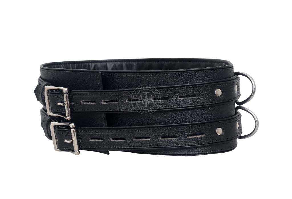 Leather Waist Belt Restraint Style, view 4