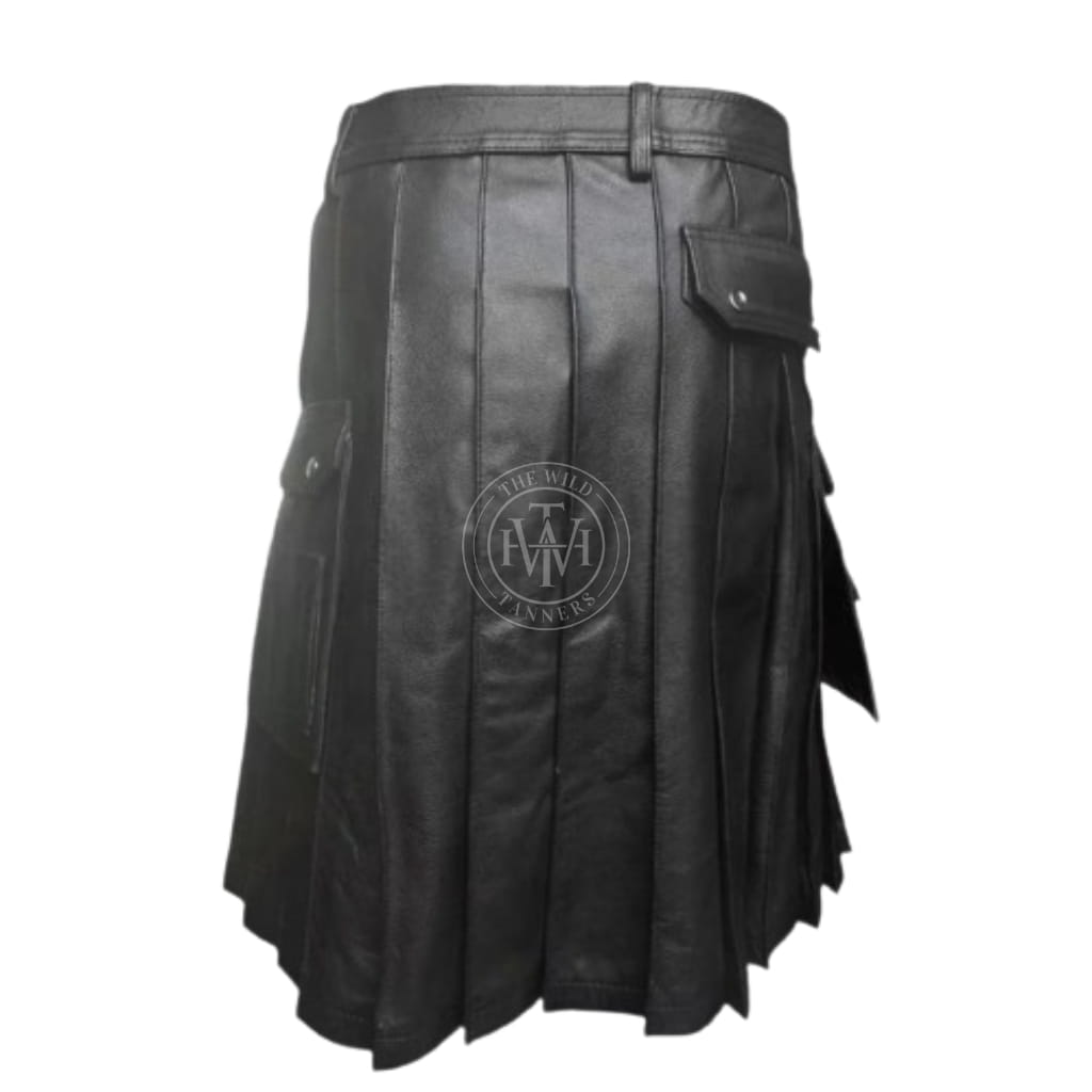 leather kilt, leather kilt for men, mens leather kilt, Gay Kilt, leather gladiator kilt