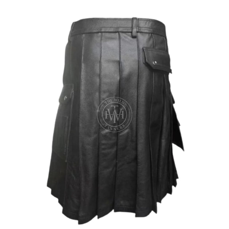 leather kilt, leather kilt for men, mens leather kilt, Gay Kilt, leather gladiator kilt