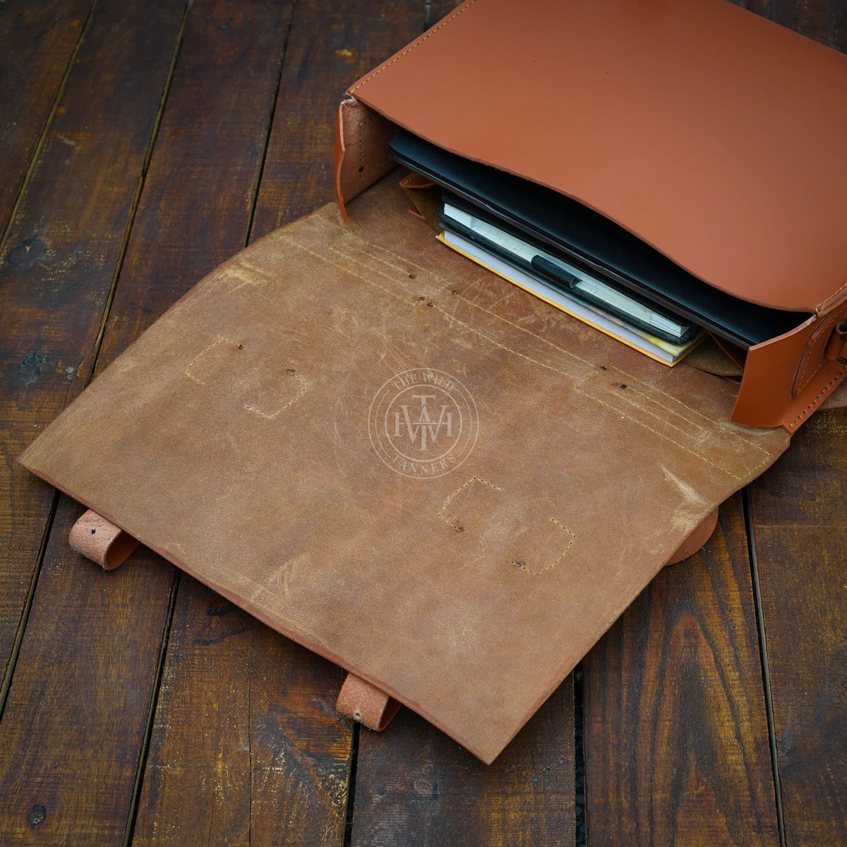 Genuine Leather Briefcase, view 7