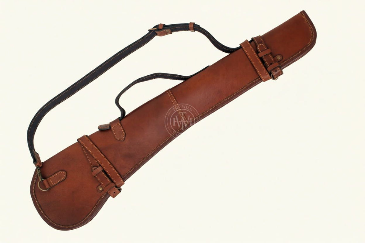 Heavy Duty Leather Rifle Scabbard, view 4