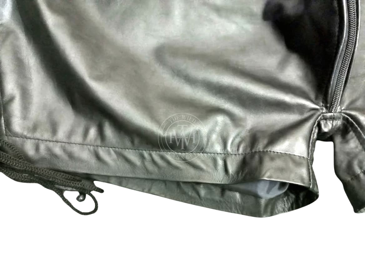 Mens Leather Shorts for Jogging and Sports, view 4