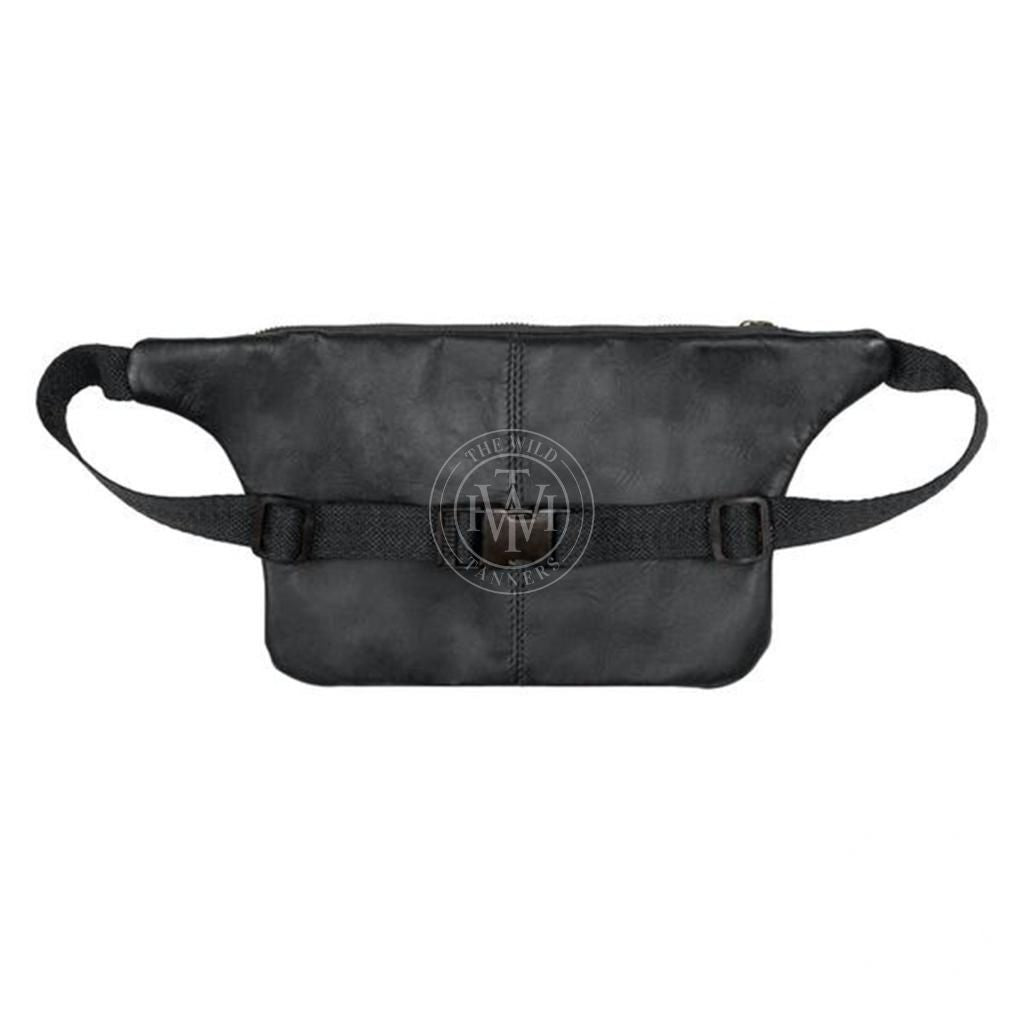 Classic Black Barber Belt, view 4