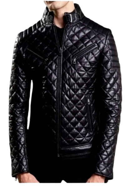 leather jacket, leather zipper jacket, genuine leather jacket, leather biker jacket
