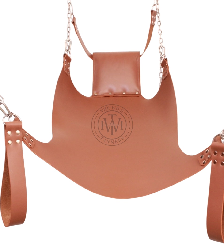 Premium 6 Point Leather BDSM Sex Swing, view 5