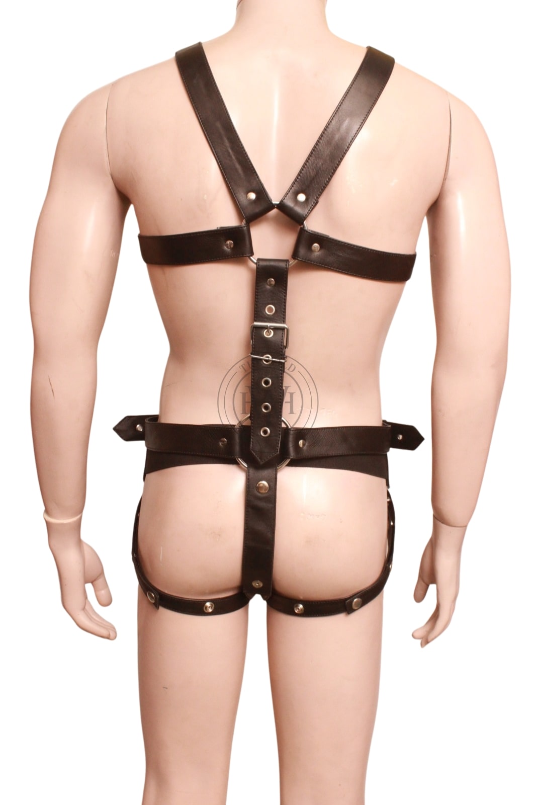 Leather Full Body Harness For Gay, view 7