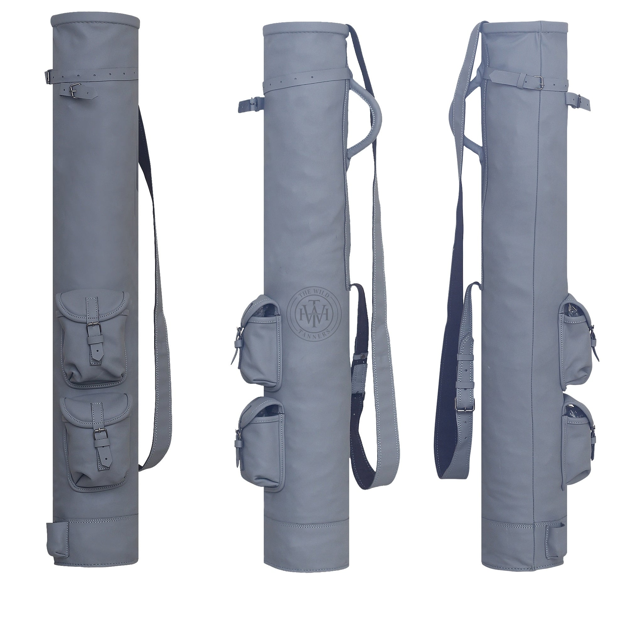 Leather Pencil Golf Bag, Sunday Golf Bag, Golf Pencil Bag
