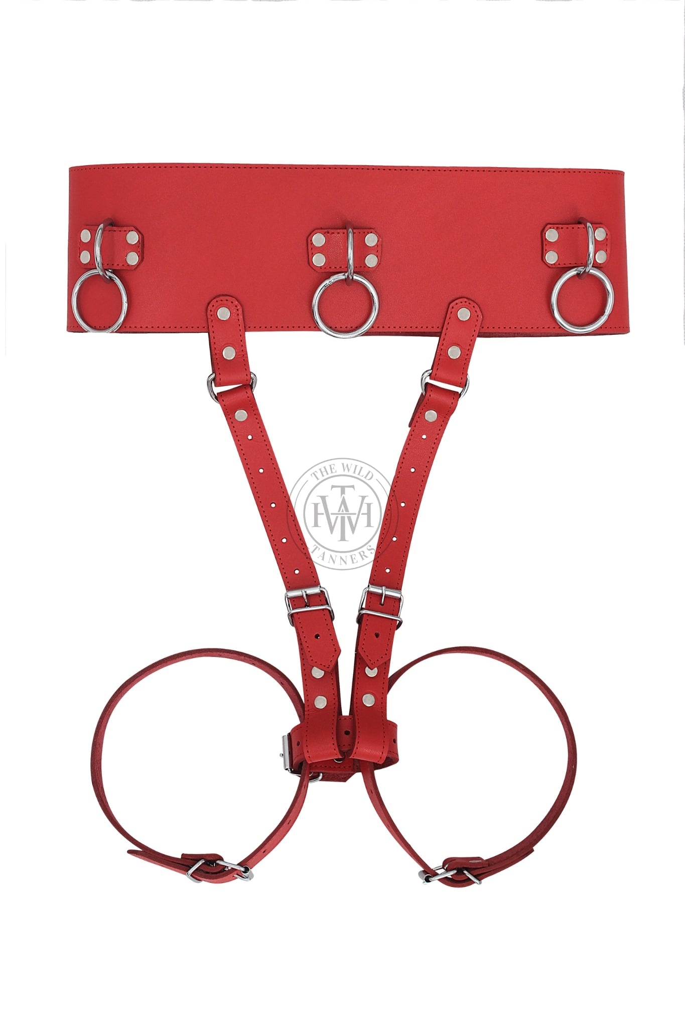 leather forceful orgasm belt, leather orgasm belt, leather belt